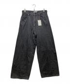 elephant TRIBAL fabricsエレファントトライバルファブリックス）の古着「ON THE WAY DENIM PANTS/オンザウェイデニムパンツ」｜ブラック