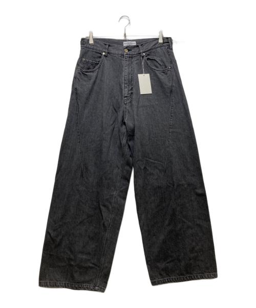elephant TRIBAL fabrics（エレファントトライバルファブリックス）elephant TRIBAL fabrics (エレファントトライバルファブリックス) ON THE WAY DENIM PANTS/オンザウェイデニムパンツ ブラック サイズ:Mの古着・服飾アイテム