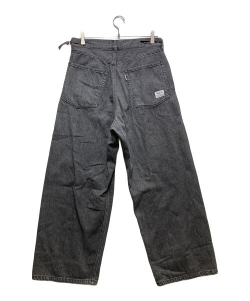 elephant TRIBAL fabrics（エレファントトライバルファブリックス）elephant TRIBAL fabrics (エレファントトライバルファブリックス) ON THE WAY DENIM PANTS/オンザウェイデニムパンツ ブラック サイズ:Mの古着・服飾アイテム