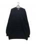 BEASIKS（ベイシックス）の古着「Tack Knitting Long Sleeve Knit」｜ブラック