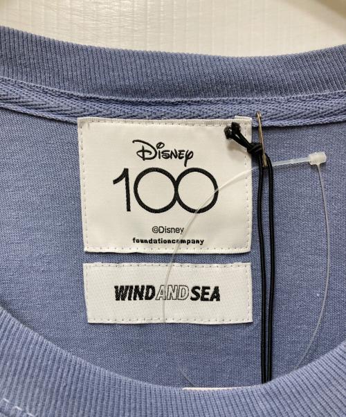 WIND AND SEA（ウィンダンシー）WIND AND SEA (ウィンダンシー) Disney (ディズニー) プリントカットソー ブルー サイズ:XLの古着・服飾アイテム