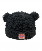 BAISICKSベイシックス）の古着「Bear Beanie」｜ブラック