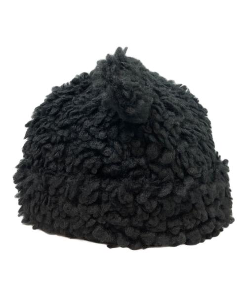 BAISICKS（ベイシックス）BAISICKS (ベイシックス) Bear Beanie ブラックの古着・服飾アイテム