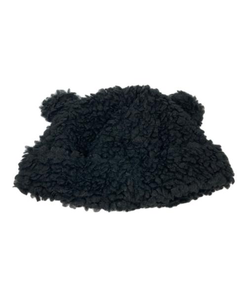 BAISICKS（ベイシックス）BAISICKS (ベイシックス) Bear Beanie ブラックの古着・服飾アイテム
