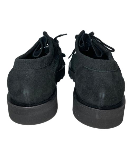 elephant TRIBAL fabrics（エレファントトライバルファブリックス）elephant TRIBAL fabrics (エレファントトライバルファブリックス) SUEDE KNITTING SHOES(スエードニッティングシューズ) ブラック サイズ:28cmの古着・服飾アイテム