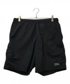 The Ennnoy Professionalザ エンノイ プロフェッショナル）の古着「NYLON SHORT PANTS(ナイロンショートパンツ)　」｜ブラック