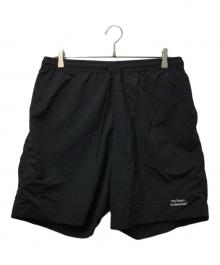 The Ennnoy Professional（ザ エンノイ プロフェッショナル）の古着「NYLON SHORT PANTS(ナイロンショートパンツ)　」｜ブラック