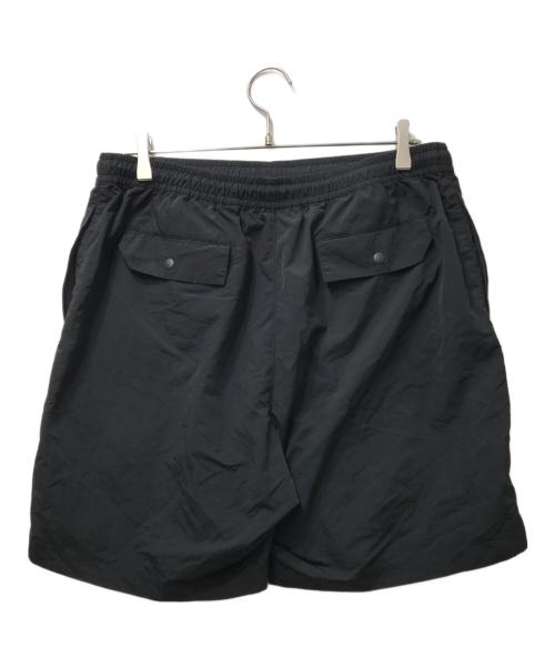 The Ennnoy Professional（ザ エンノイ プロフェッショナル）The Ennnoy Professional (ザ エンノイ プロフェッショナル) NYLON SHORT PANTS(ナイロンショートパンツ)　 ブラック サイズ:Lの古着・服飾アイテム