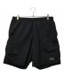 The Ennnoy Professional（ザ エンノイ プロフェッショナル）の古着「NYLON SHORT PANTS(ナイロンショートパンツ)　」｜ブラック