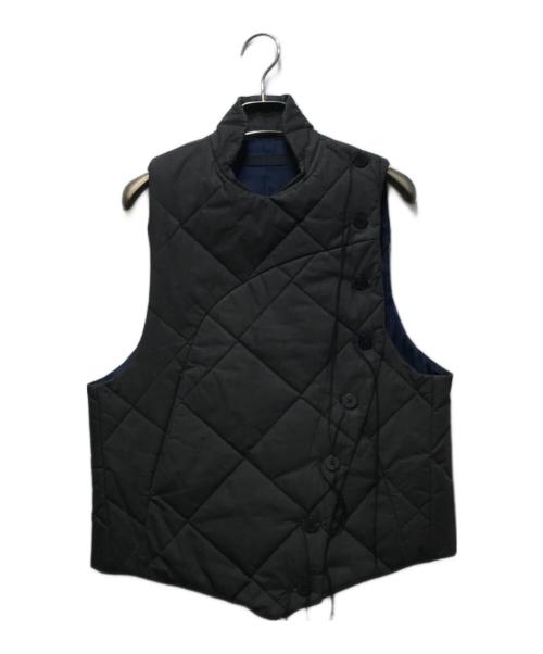 nobuyuki matsui（ノブユキマツイ）Nobuyuki Matsui (ノブユキマツイ) Ski Vest（スキーベスト）/ 中綿ベスト グレー サイズ:2の古着・服飾アイテム