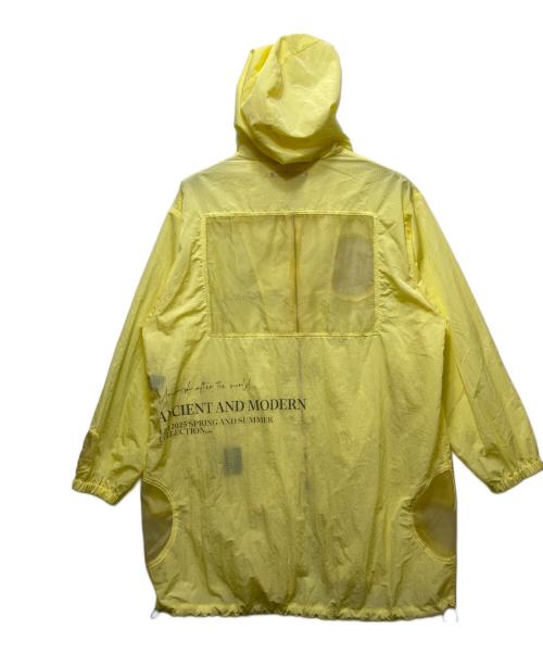 Leh（レー）Leh (レー) Rain Hood Coat イエロー サイズ:Mの古着・服飾アイテム