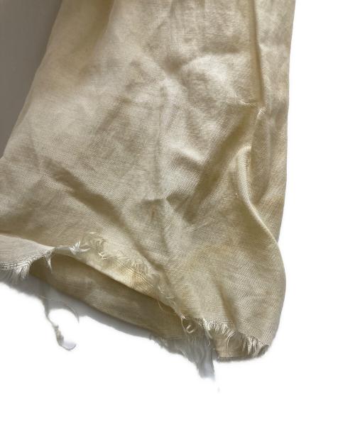 Midorikawa（ミドリカワ）Midorikawa (ミドリカワ) Cut off layered Shirt ブラウン サイズ:FREEの古着・服飾アイテム