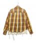 Midorikawa (ミドリカワ) Cut off layered Shirt ブラウン サイズ:FREE：16000円