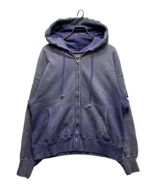 BOWWOW（バウワウ）BOWWOW (バウワウ) BOAT CLUB ZIP HOODIE ネイビー サイズ:Sの古着・服飾アイテム