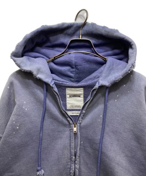 BOWWOW（バウワウ）BOWWOW (バウワウ) BOAT CLUB ZIP HOODIE ネイビー サイズ:Sの古着・服飾アイテム