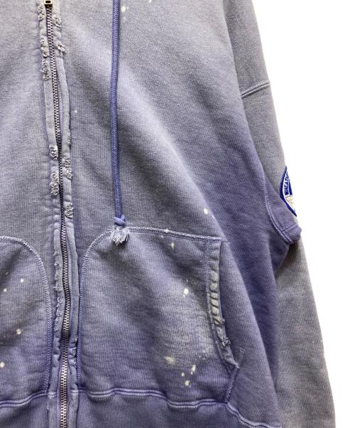 BOWWOW（バウワウ）BOWWOW (バウワウ) BOAT CLUB ZIP HOODIE ネイビー サイズ:Sの古着・服飾アイテム