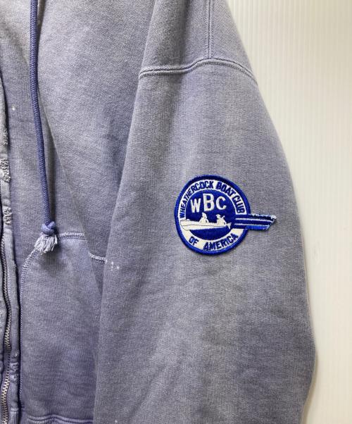 BOWWOW（バウワウ）BOWWOW (バウワウ) BOAT CLUB ZIP HOODIE ネイビー サイズ:Sの古着・服飾アイテム