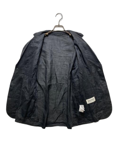 MACPHEE（マカフィー）MACPHEE (マカフィー) プレーンラミー シアージャケット グレー サイズ:36の古着・服飾アイテム