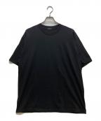 COMOLIコモリ）の古着「コットンジャージ 半袖Tシャツ」｜ブラック