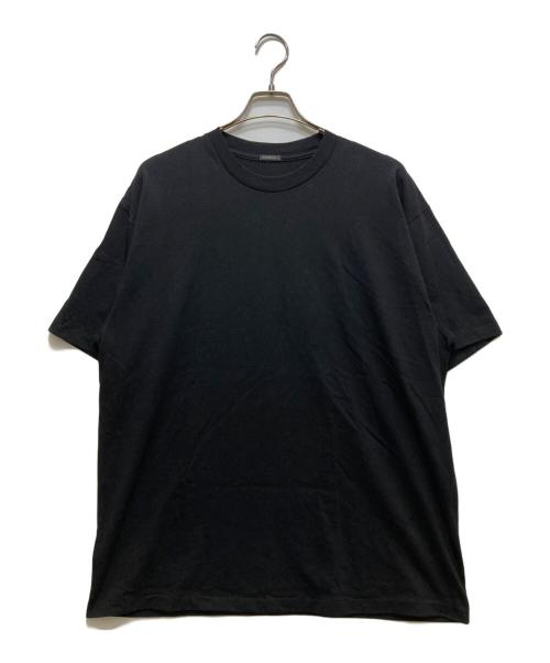 COMOLI（コモリ）COMOLI (コモリ) コットンジャージ 半袖Tシャツ ブラック サイズ:4の古着・服飾アイテム