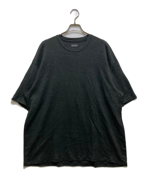 yokosakamoto（ヨウコサカモト）yokosakamoto (ヨウコサカモト) T-SHIRT（MAX HIGH COUNT HEMP JERSEY）YS-26SS-81 グレー サイズ:Lの古着・服飾アイテム
