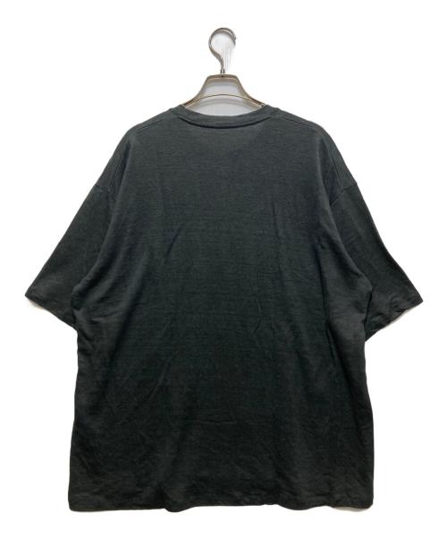 yokosakamoto（ヨウコサカモト）yokosakamoto (ヨウコサカモト) T-SHIRT（MAX HIGH COUNT HEMP JERSEY）YS-26SS-81 グレー サイズ:Lの古着・服飾アイテム