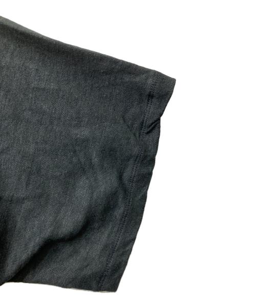 yokosakamoto（ヨウコサカモト）yokosakamoto (ヨウコサカモト) T-SHIRT（MAX HIGH COUNT HEMP JERSEY）YS-26SS-81 グレー サイズ:Lの古着・服飾アイテム