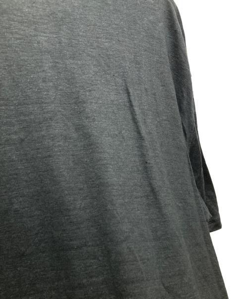 yokosakamoto（ヨウコサカモト）yokosakamoto (ヨウコサカモト) T-SHIRT（MAX HIGH COUNT HEMP JERSEY）YS-26SS-81 グレー サイズ:Lの古着・服飾アイテム