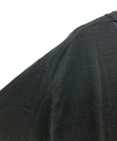 yokosakamoto（ヨウコサカモト）yokosakamoto (ヨウコサカモト) T-SHIRT（MAX HIGH COUNT HEMP JERSEY）YS-26SS-81 グレー サイズ:Lの古着・服飾アイテム