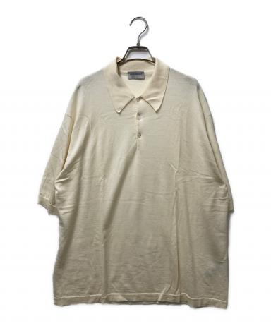 【美品】  JOHN SMEDLEY / ジョンスメドレー | ウール コットン ニットポロシャツ | M | ベージュ | メンズ 中古・古着通販】JOHN SMEDLEY (ジョンスメドレー) ウールニット