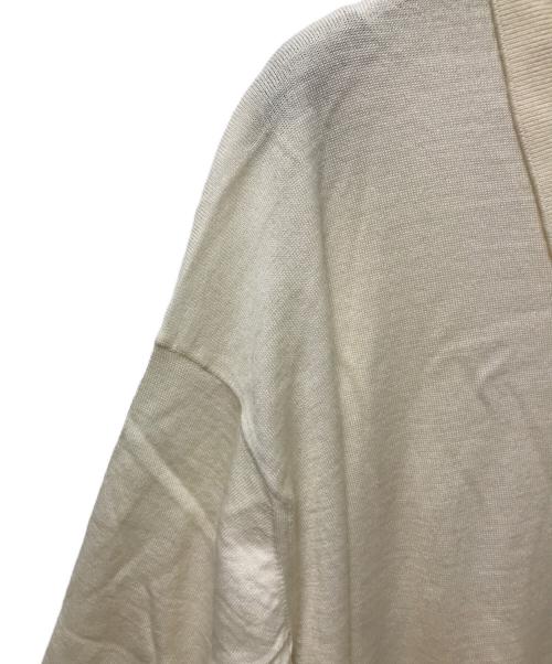 JOHN SMEDLEY（ジョンスメドレー）JOHN SMEDLEY (ジョンスメドレー) ウールニットポロシャツ ベージュ サイズ:Lの古着・服飾アイテム