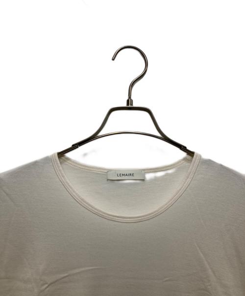 LEMAIRE（ルメール）LEMAIRE (ルメール) RELAXED T-SHIRT 52147 アイボリー サイズ:Lの古着・服飾アイテム