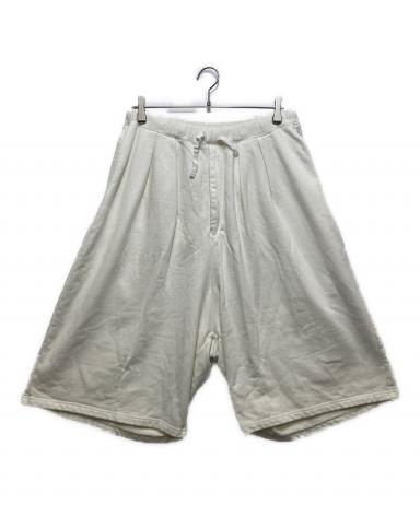 中古・古着通販】ANCELLM (アンセルム) 3/4 TUCK SWEAT SHORTS（タック