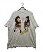 SAINT MICHAEL×A BATHING APEセントマイケル×アベイシングエイプ）の古着「AP SS TEE / HVN & HELL /WHT / Tシャツ」｜ホワイト