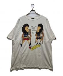 SAINT MICHAEL×A BATHING APE（セントマイケル×アベイシングエイプ）の古着「AP SS TEE / HVN & HELL /WHT / Tシャツ」｜ホワイト