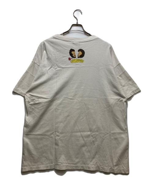 SAINT MICHAEL（セントマイケル）SAINT MICHAEL (セントマイケル) A BATHING APE (アベイシングエイプ) AP SS TEE / HVN & HELL /WHT / Tシャツ ホワイト サイズ:XXLの古着・服飾アイテム