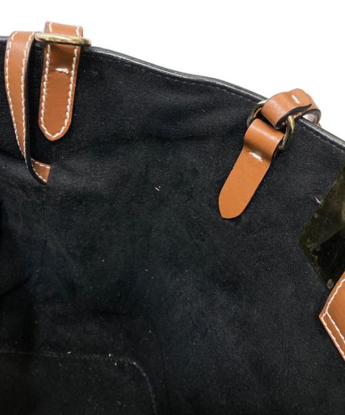 ZANCHETTI（ザンケッティー）zanchetti (ザンケッティー) 2wayラフィアバッグ / トートバッグ ハンドバッグ ベージュの古着・服飾アイテム