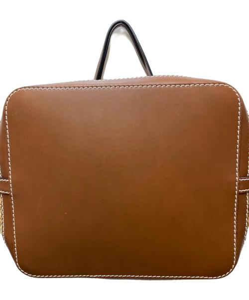 ZANCHETTI（ザンケッティー）zanchetti (ザンケッティー) 2wayラフィアバッグ / トートバッグ ハンドバッグ ベージュの古着・服飾アイテム