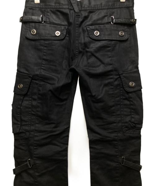 TORNADO MART（トルネードマート）TORNADO MART (トルネードマート) コーティングミリタリーカーゴパンツ ブラック サイズ:Sの古着・服飾アイテム