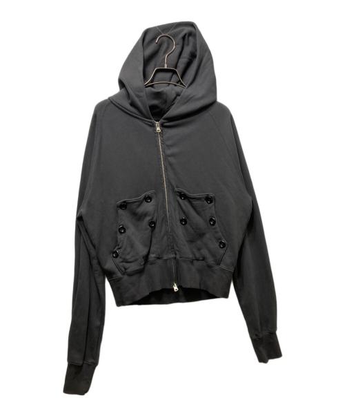 Essence Forge（エッセンス・フォージ）Essence Forge (エッセンス・フォージ) ジップパーカー　 韓国ブランド グレー サイズ:Freeの古着・服飾アイテム