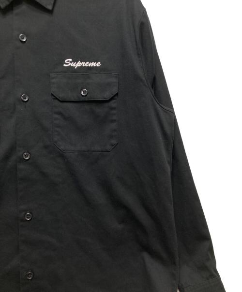 SUPREME（シュプリーム）Supreme (シュプリーム) Our Lady Work Shirt(アワーレディワークシャツ) ブラック サイズ:Sの古着・服飾アイテム