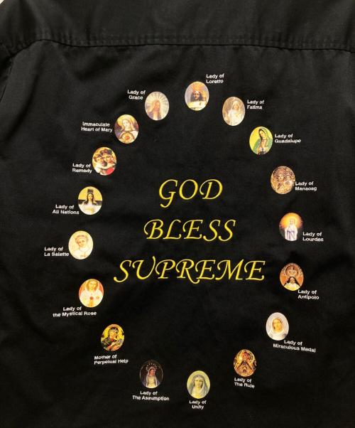 SUPREME（シュプリーム）Supreme (シュプリーム) Our Lady Work Shirt(アワーレディワークシャツ) ブラック サイズ:Sの古着・服飾アイテム