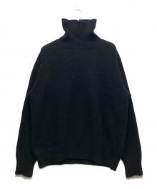 ssstein（シュタイン）の古着「EXTRA FINE WOOL WARM KNIT TURTLE NECK LS (エクストラファインウールワームニットタートルネックLS)」｜ブラック