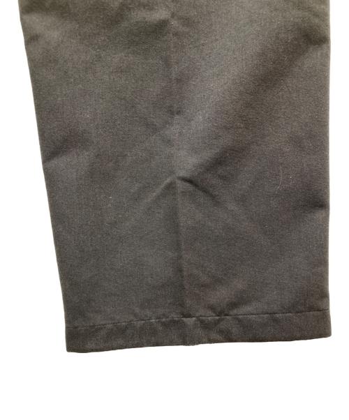 RAKINES（ラキネス）RAKINES (ラキネス) Post-work Twill  Overlap pants (ポストワークツイルオーバーラップパンツ) チャコールグレー サイズ:3の古着・服飾アイテム