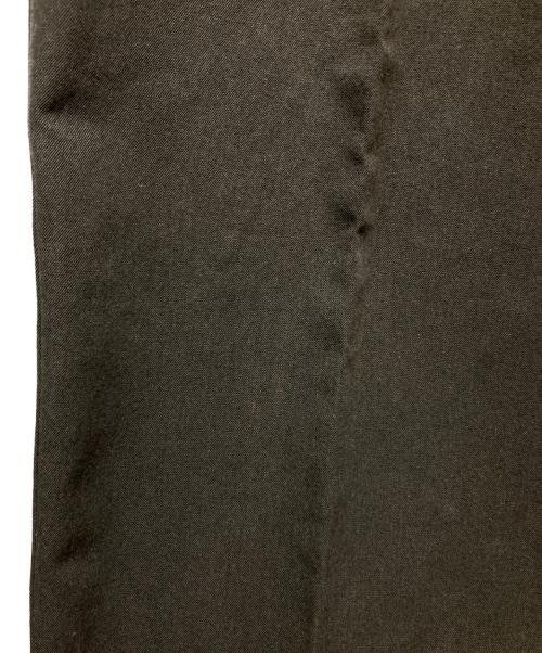 RAKINES（ラキネス）RAKINES (ラキネス) Post-work Twill  Overlap pants (ポストワークツイルオーバーラップパンツ) チャコールグレー サイズ:3の古着・服飾アイテム