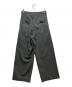 M'S BRAQUE (エムズブラック) TUCKED BAGGY PANTS(タックバギーパンツ) グレー サイズ:36：23000円