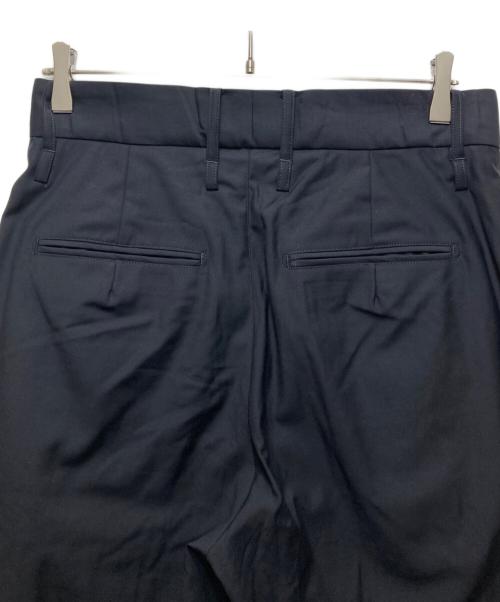 Hedie.+（エディークロス）Hedie.+ (エディークロス) 26SS Wool Back Satin Pants(ウールバックサテンパンツ)　26030300402010 ネイビー サイズ:Sの古着・服飾アイテム