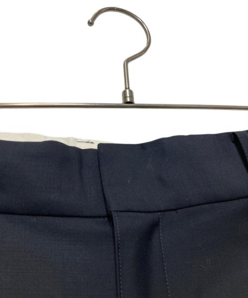 Hedie.+（エディークロス）Hedie.+ (エディークロス) 26SS Wool Back Satin Pants(ウールバックサテンパンツ)　26030300402010 ネイビー サイズ:Sの古着・服飾アイテム