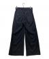 Hedie.+ (エディークロス) 26SS Wool Back Satin Pants(ウールバックサテンパンツ)　26030300402010 ネイビー サイズ:S：25000円