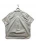 MIHARA YASUHIRO (ミハラヤスヒロ) 26SS OVER DYE SS SHIRTS(オーバーダイショートスリーブシャツ)  in・stru(men-tal) ホワイト サイズ:44：15000円